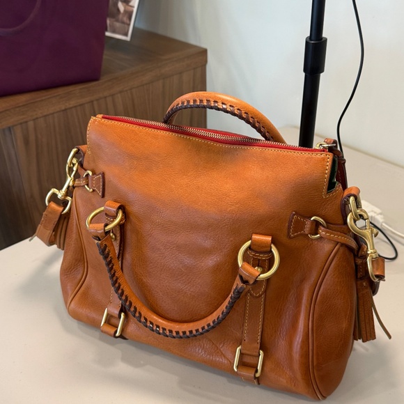 Dooney & Bourke Florentine Satchel Natural - Picture 4 of 16